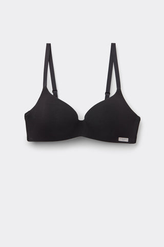 Cotton Triangle Bra Soft Light Stretch