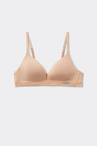 Soft Triangle Bra Cotton Comfort Everyday Elegance
