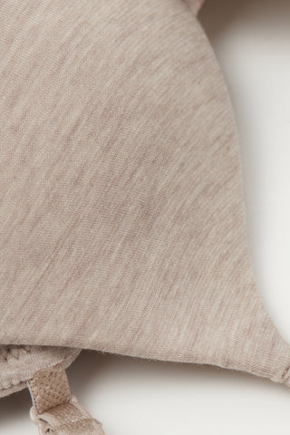 Soft Triangle Bra Cotton Comfort Everyday Elegance