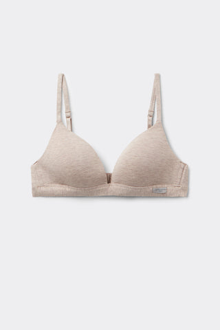 Soft Triangle Bra Cotton Comfort Everyday Elegance