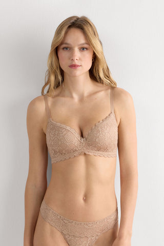 Lace Triangle Bra Soft Stretch Design