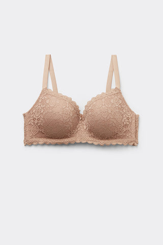 Lace Triangle Bra Soft Stretch Design