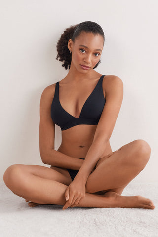 Ultralight Cotton Triangle Bra Soft Stretch Sensual Style