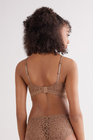 Romantic Lace Triangle Bra