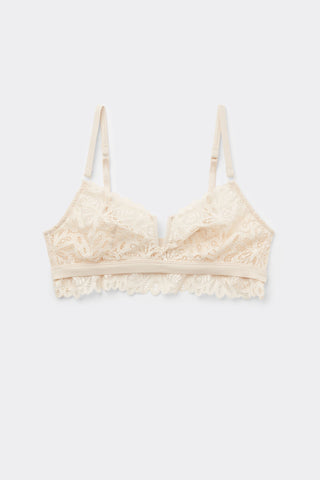 Romantic Lace Triangle Bra