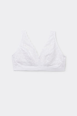 Lace Triangle Bra Soft Comfort Feminine