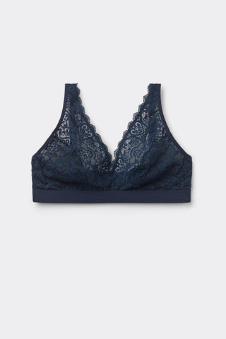 Lace Triangle Bra Soft Comfort Feminine