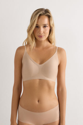 Soft Seamless Microfiber Bra