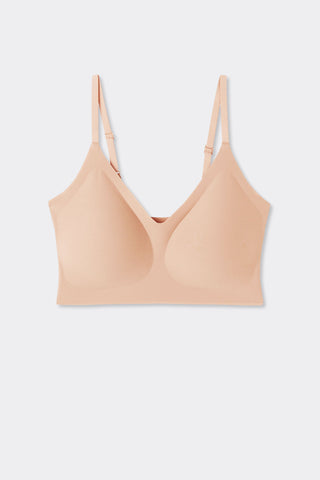 Soft Seamless Microfiber Bra