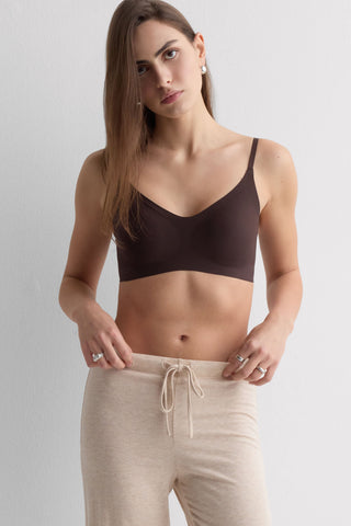 Soft Seamless Microfiber Bra