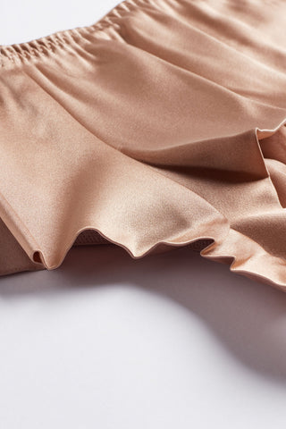 Silk Brazilian Panties High Waisted Luxury