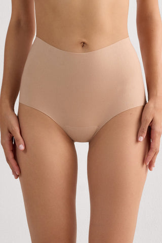 Seamless High Rise Hipsters Soft Stretch Comfort