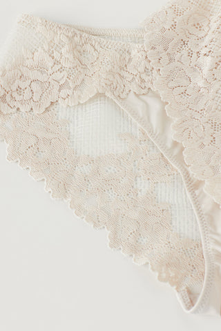 Floral Lace Panties Romantic Delicate Feminine