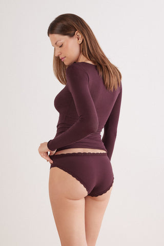 Soft Cotton Lace Panties Feminine Elegance