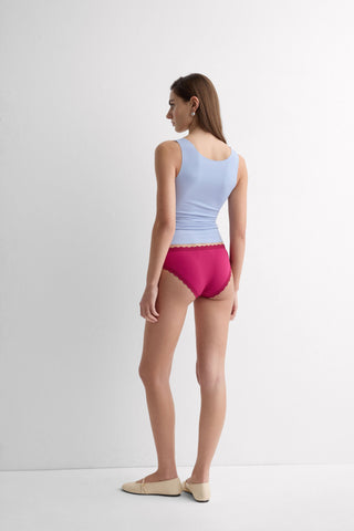 Soft Cotton Lace Panties Feminine Elegance