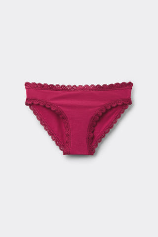 Soft Cotton Lace Panties Feminine Elegance