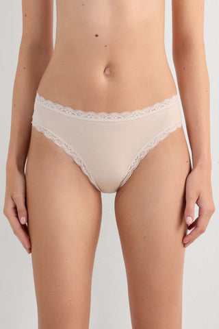 Soft Cotton Lace Panties Feminine Elegance