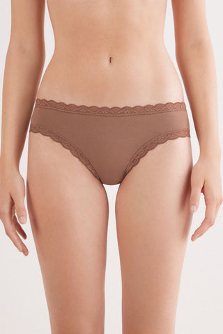 Soft Cotton Lace Panties Feminine Elegance