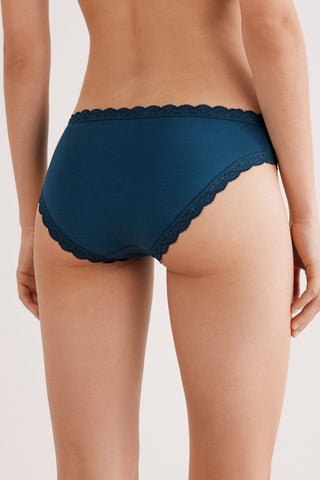 Soft Cotton Lace Panties Feminine Elegance