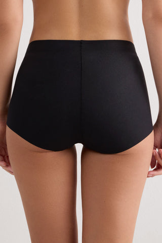 Soft Cotton High Waist Panties with Light Shaping