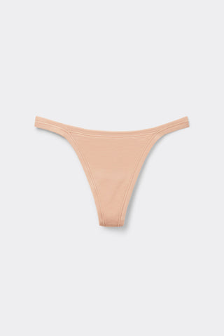 Soft Cotton Thong Invisible Comfort
