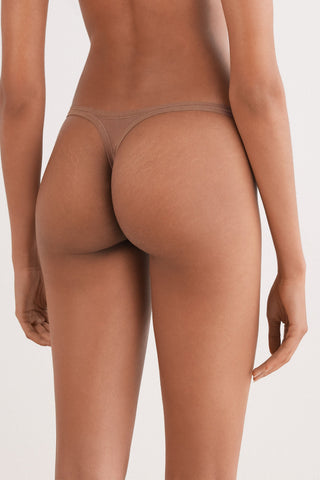 Soft Cotton Thong Invisible Comfort