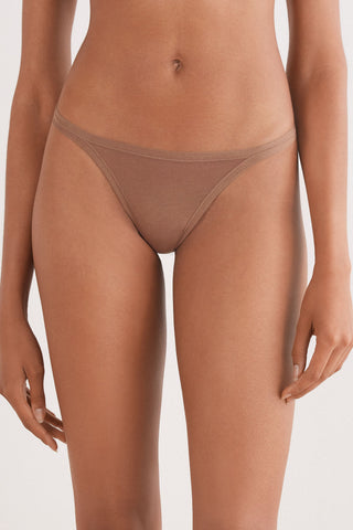 Soft Cotton Thong Invisible Comfort