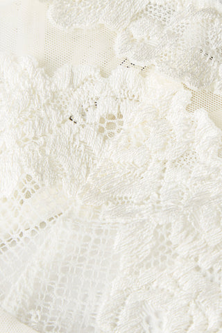 Floral Tulle G String Delicate Lingerie