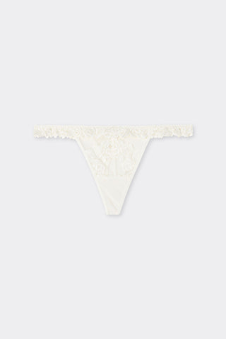 Floral Tulle G String Delicate Lingerie