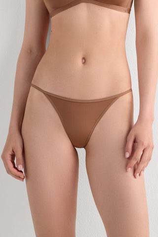 Featherlight Thong with Delicate Straps
