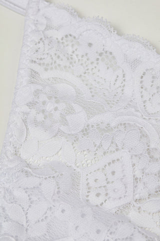 Delicate Lace String Thong