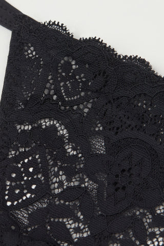 Delicate Lace String Thong